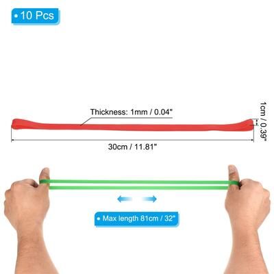 Unique Towel Bands, 10 Pack Elastic Towel Clips Silicone Beach Towel Straps