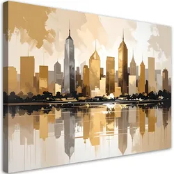 LEINWANDBILD Städte & Architektur 90x60cm