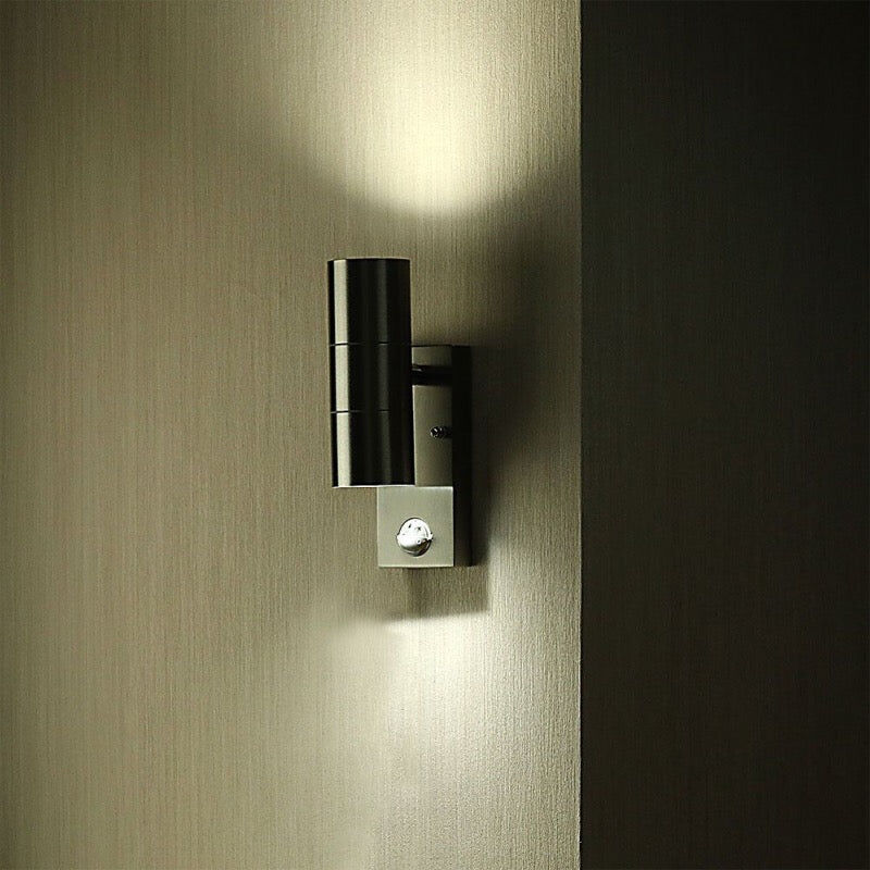 VTAC Applique Murale LED IP44 Double Faisceau GU10 avec Détecteur de Mouvement