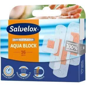 SALVELOX Aqua Block Aposito Adhesivo 16 uds