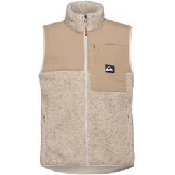 Quiksilver SHALLOW WATER Fleeceweste Herren | Gr. S | beige - beige