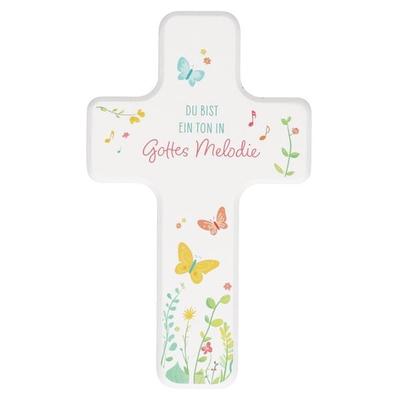 Kinderholzkreuz - Du bist ein Ton in Gottes Melodie