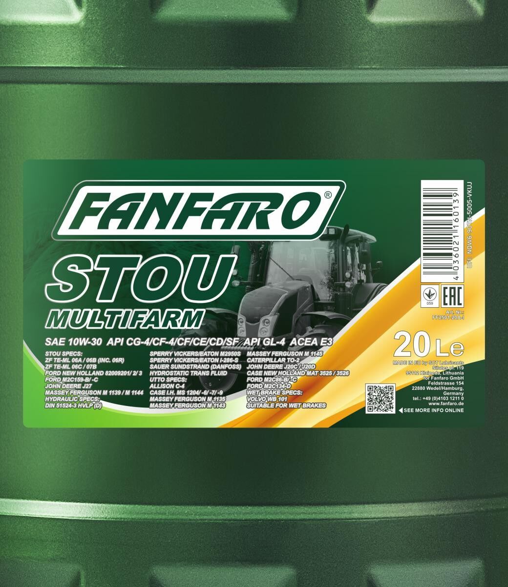 FANFARO FF2501-20 Engine oil