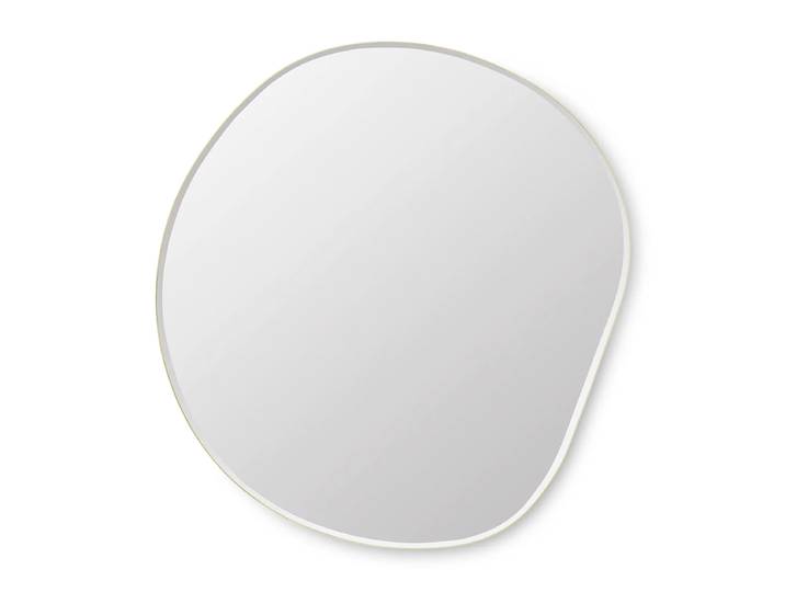 Ferm Living - Pond Spiegel, 87 x 94 cm, XL, Messing