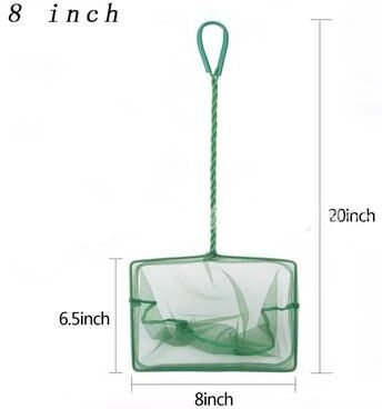 Pet Hub Portable Fish Net With Long Handle: Aquarium Accessories For Fish Tank Cleaning & Landing Net 6