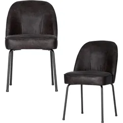 Stuhl-Set Vogue Schwarz B: 50cm