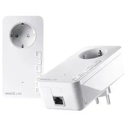 DEVOLO 8295 Magic 1 LAN Starter Kit Powerline Adapter 1200 Mbit/s kabelgebunden