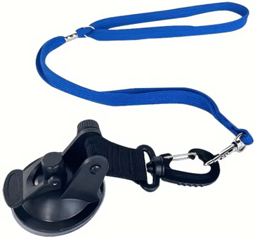 Inspire Picks Pet Grooming Station Harness With Suction Cup Bathing, Trimming & Blow Drying Restraint Set blue