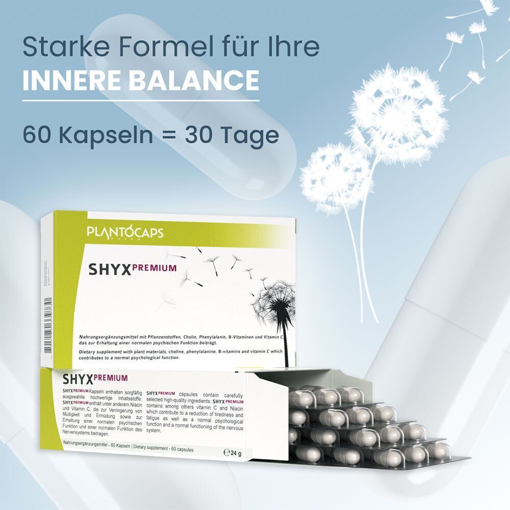Plantocaps shyX Premium Kapseln x3 3x60 St