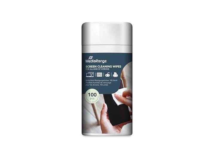 MediaRange MR722 Schermreinigingsdoekjes (vochtig, 100 reinigingsdoekjes)