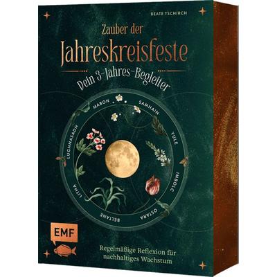 Zauber der Jahreskreisfeste – Dein 3-Jahres-Begleiter, Gebundene Ausgabe von Beate Tschirch, Edition Michael Fischer / EMF Verlag, 978-3-7459-3615-5
