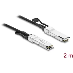 DELOCK Twinax Kabel QSFP+ St > St 40 Gbps 2m