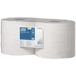 Tork Basic Paper Combi Roll White 2x340m, Haushaltspapier, Weiss