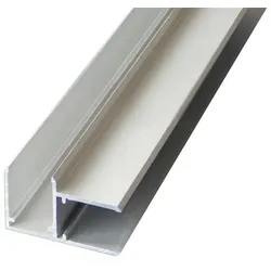 Alu-Eck-Profil 16mm Paneel-Eckverbindungen silber eloxiert 3000 mm lang