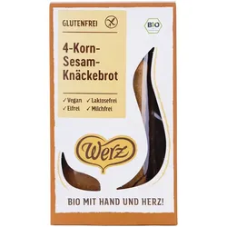4-Korn-Sesam-Knäckebrot - glutenfrei