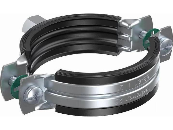 Colliers 2S avec isogaine WALRAVEN M8/10 Ø53-61 mm - Caoutchouc EPDM - 33435061