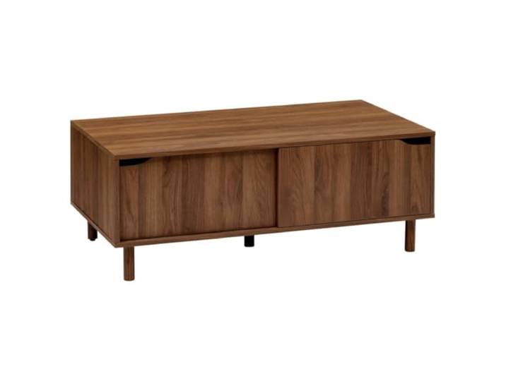 5 five simply smart 5Five – SLIDY Brauner Couchtisch aus Faserplatte – 108 x 60 x 42 cm – Wohnzimmermöbel, Dekorative Möbel für das Wohnzimmer
