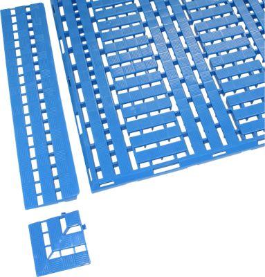 Auffahrkante, L 600 x B 120 x H 25 mm, blau