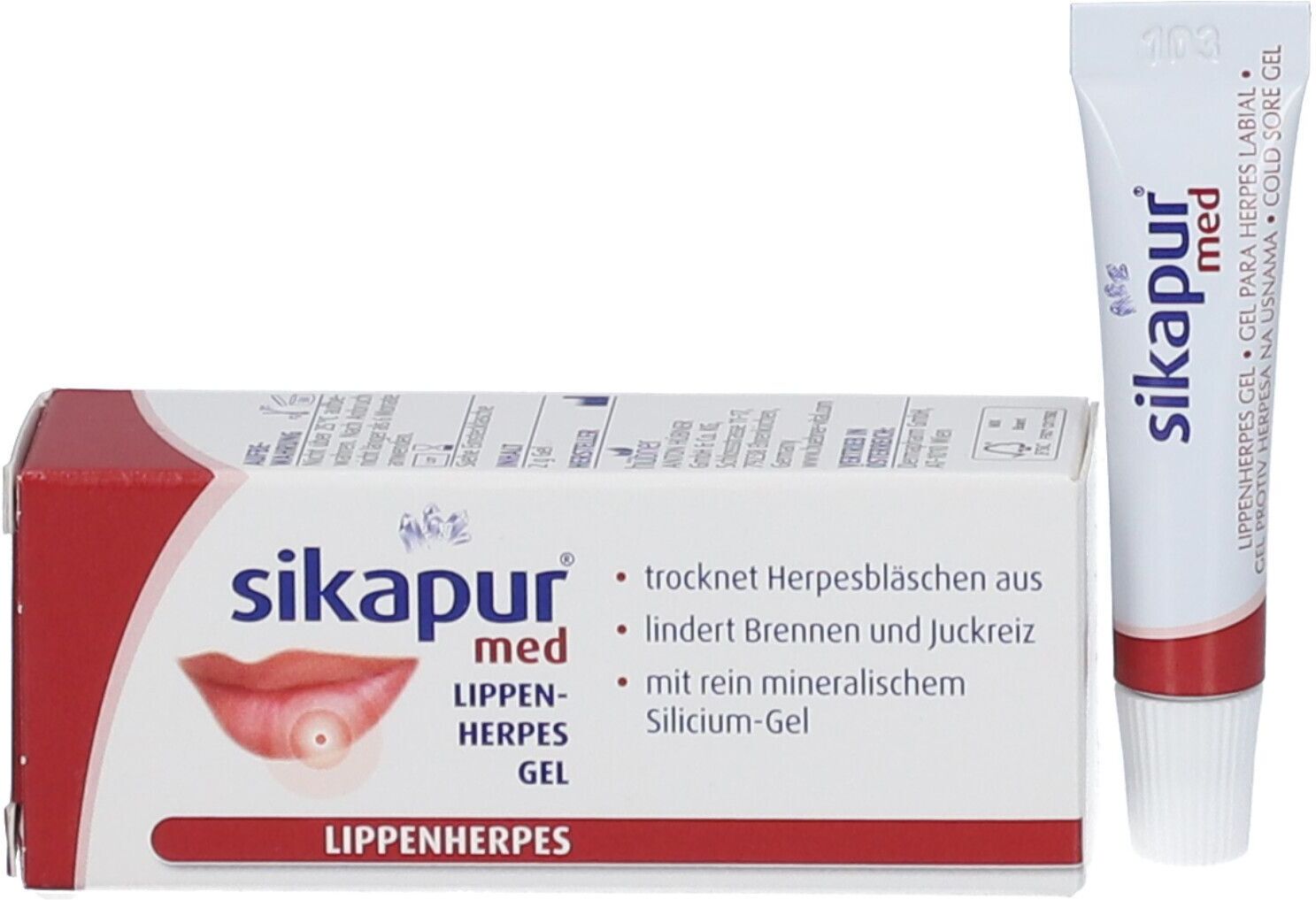 Sikapur® Lippenherpes-Gel Gel 2 g 2 g Gel