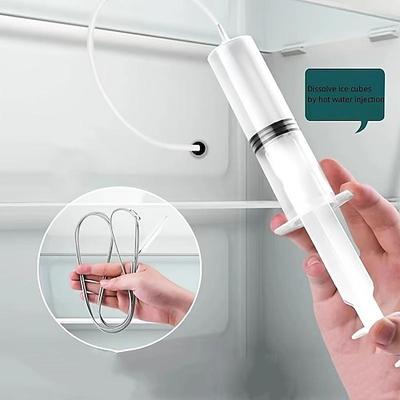 Kühlschrank Bagger Abflussloch Bagger Kühlschrankraum Auslassrohr Verstopfung Eisreinigungsbagger