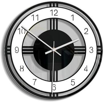 Uplift Treasures Silent Large Acrylic Wall Clock Modern Design Silent Large Acrylic Wall Clock Modern Design