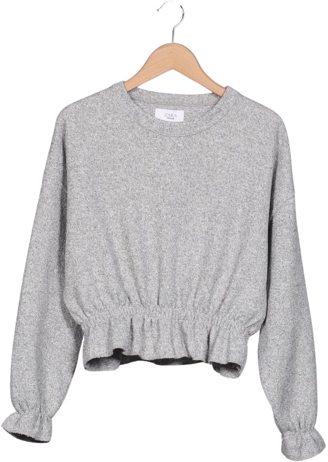 Zara Damen Pullover, Grau, Gr. M, Synthetik - Second Hand