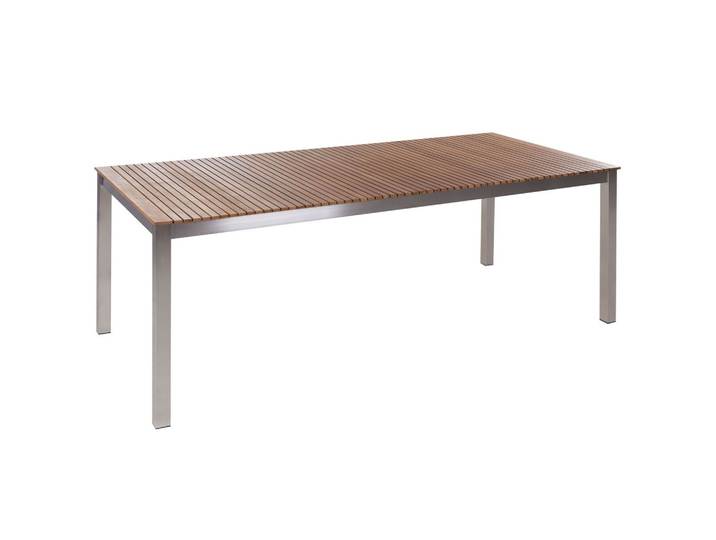 GARTENTISCH Heller Holzfarbton Viareggio