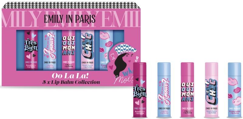 Emily In Paris Oh La La! Lip Set 5 pc