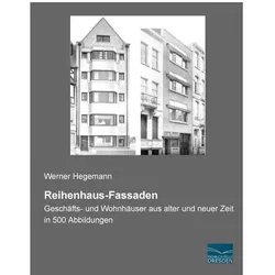 Reihenhaus-Fassaden, Fachbücher von Werner Hegemann