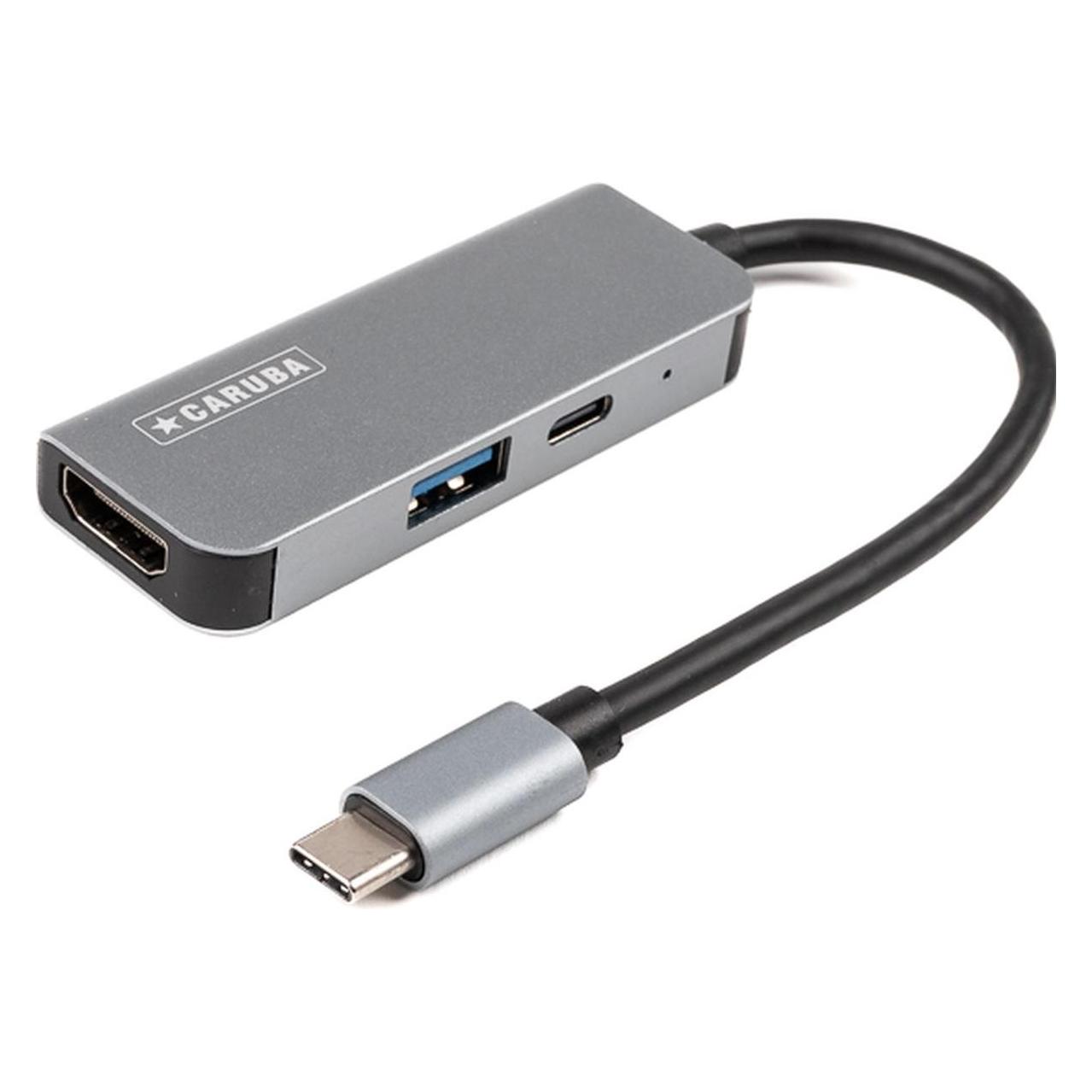 Caruba 3 in 1 USB C Hub (USB-C, 3 Ports) (37704235)