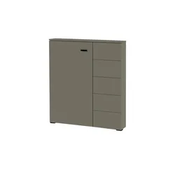 Schuhschrank   ¦ grau ¦ Maße (cm): B: 96 H: 109 T: 18.0