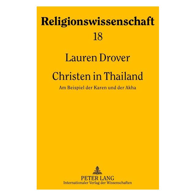 Peter Lang Drover:Christen in Thailand (Deutsch, Hardcover, Lauren Drover) (67836303)