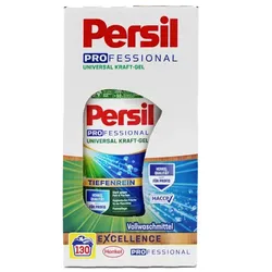 Flüssigwaschmittel Persil Universal Gel 130 WL 5,85 L professionelles Vollwaschmittel für maximale Waschkraft