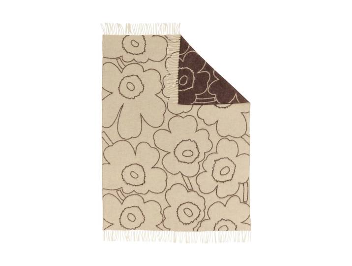 Marimekko Plaid Piirto Unikko 130x170 cm Off white-taupe
