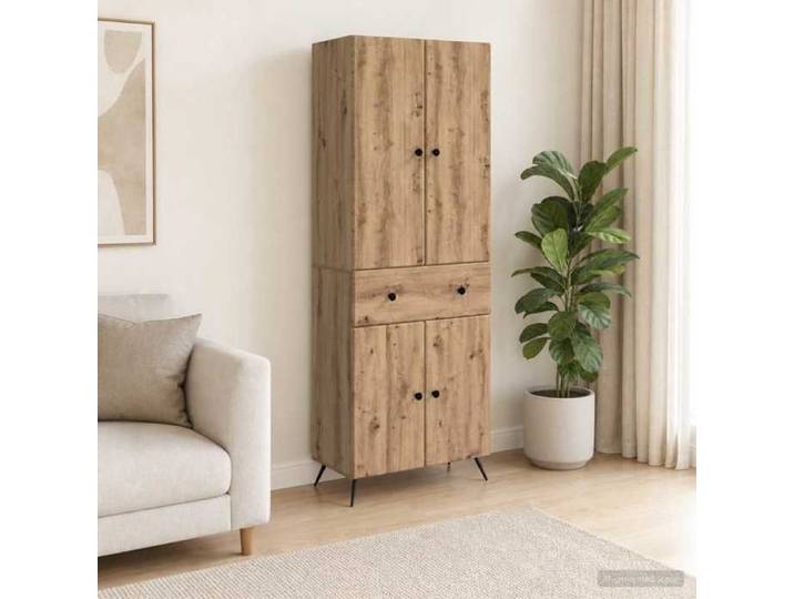 Marron - Ensembles de meuble - 2 pc Chêne artisanal 7827