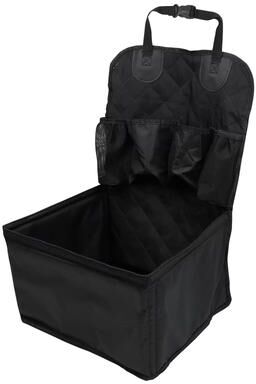 Uplift Essentials Multi Function Pet Car Seat & Safety Bag plain Black