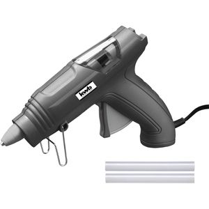 kwb Heißklebepistole Glue Gun FL007, 25 W, kabelgebunden, Aufheizzeit 240 Sek., inkl. 2 Klebesticks mit Ø 11 mm