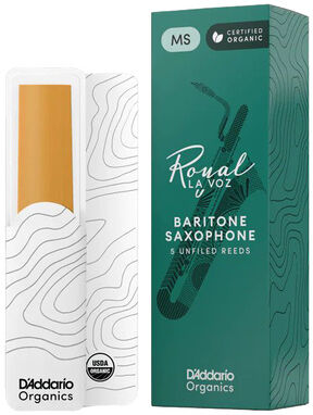 DAddario Woodwinds La Voz Baritone Saxophone MS