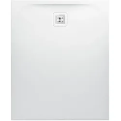 LAUFEN Pro Duschwanne H2129550770001 Marbond Ablauf kurze Seite hellgrau