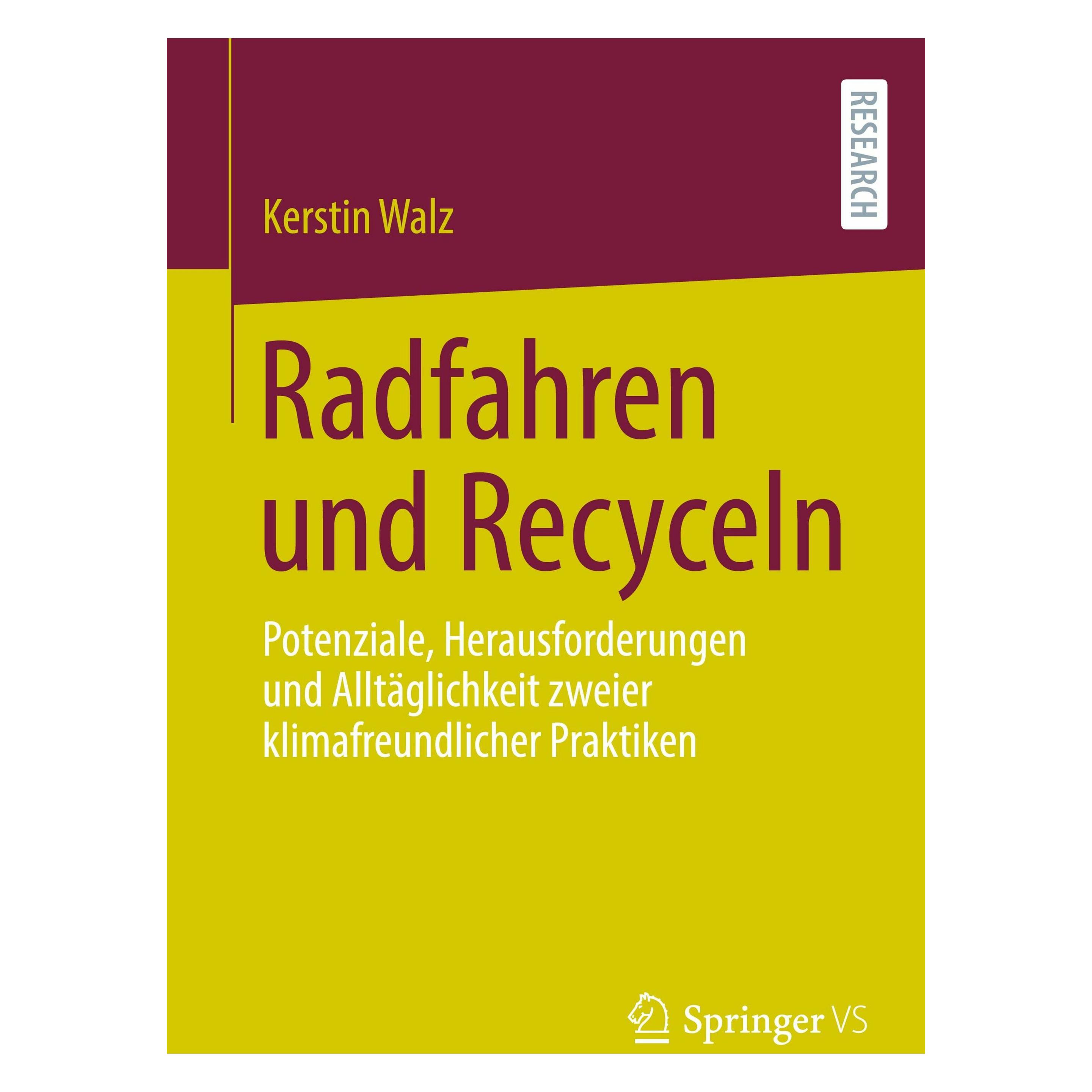 Springer Radfahren und Recyceln (Deutsch, Softcover, Kerstin Walz) (52313641)