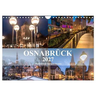 Stadtportrait Osnabrück (Wandkalender 2027 DIN A4 quer), CALVENDO Monatskalender
