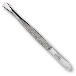 Credo Pinzette 7,6 cm schräg vernickelt