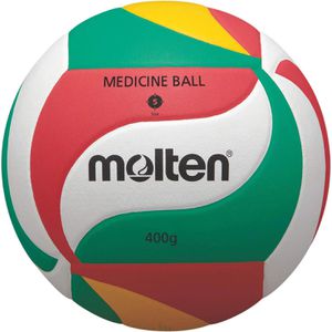 Molten Volleyball Medicine Ball, V5M9000-M, Trainingsball, grün/rot/gelb, 400 Gramm, Größe 5