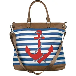 Shopping Bag Ankor & Stripes navy