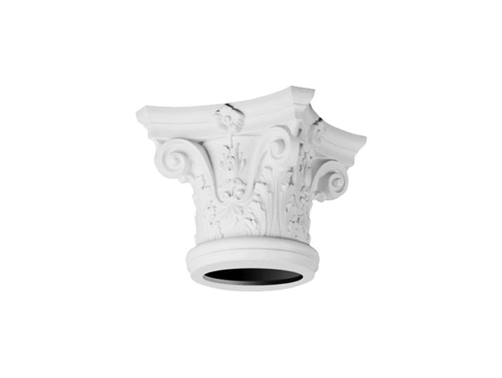 Zierelement „KAPITELL K 1122“ - 36 cm Weiss Orac Decor
