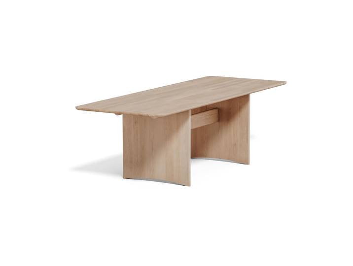 Stolab Table Alt 90x245 cm en chêne Vernis mat clair