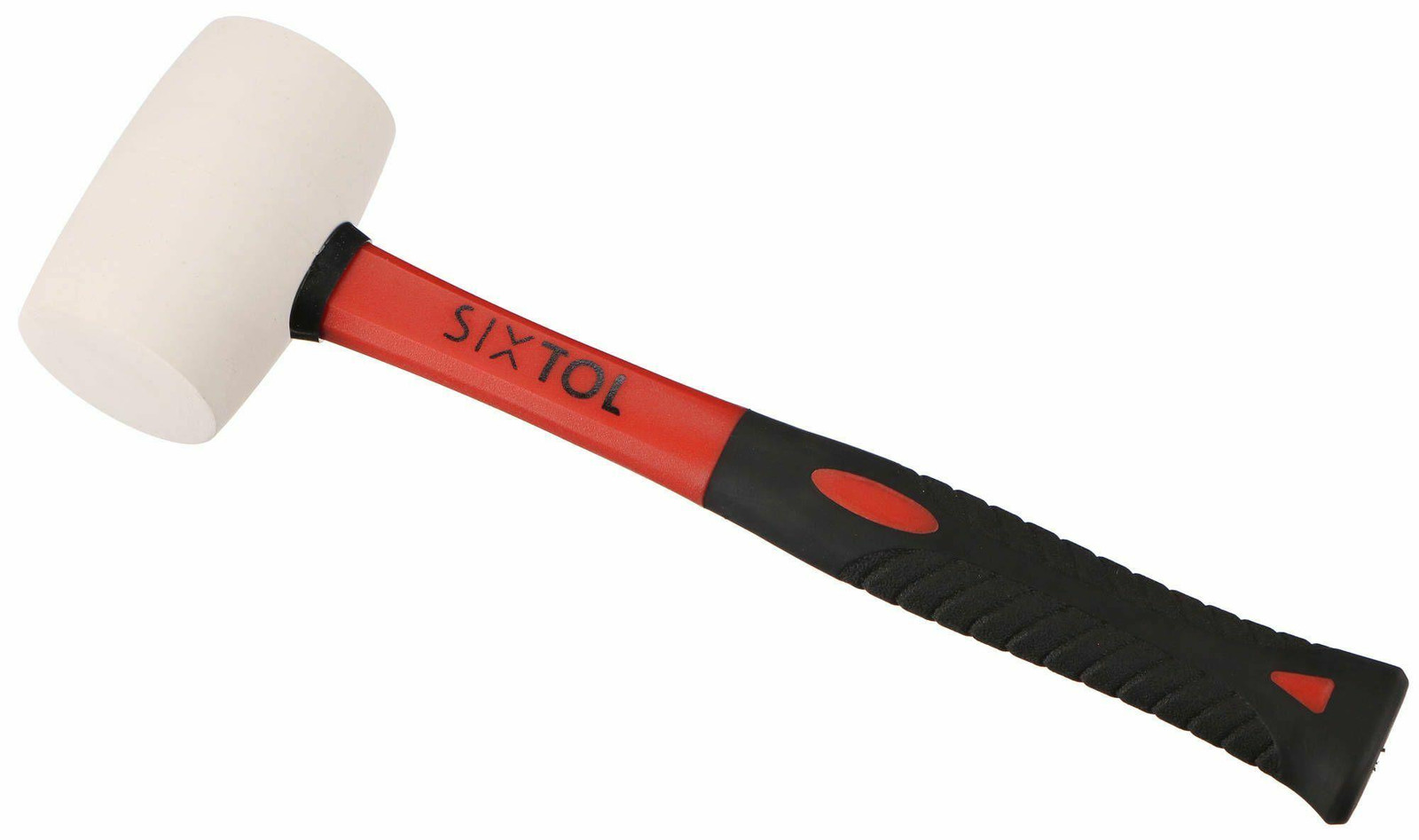 Sixtol Rubberen hamer TPR HAMMER 450, wit, 450 g, Lengte: 330 mm