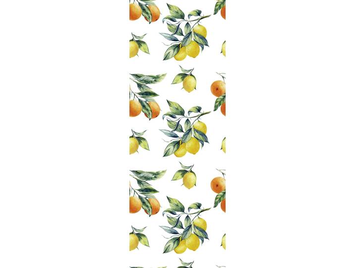Vinyltapete QUEENCE Iocea , gelb, B:0,9m L:2,5m, Vinyl, Tapeten, Vinyltapete, 90x250cm, selbstklebend, kinderleichte Anbringung,, Sticker