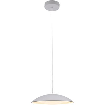 LED Pendelleuchte "LENTE", weiß, 1, Ø 40cm H: 30cm, 1 Stk., SCHÖNER WOHNEN-KOLLEKTION, Leuchten, SCHÖNER WOHNEN Kollektion, Downlight, LED Pendelleuchte