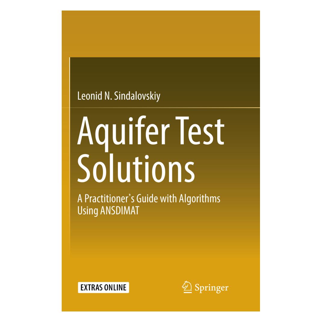 Springer Aquifer Test Solutions (Englisch, Softcover, Leonid N Sindalovskiy) (56005880)